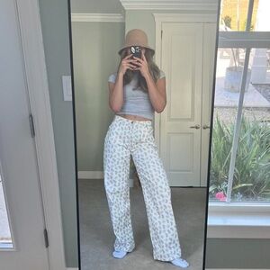 heavy manners floral denim 30